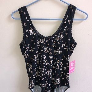 Floral bodysuit